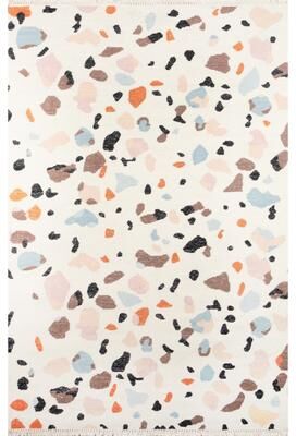 Novogratz Momeni Jem Hand Woven Wool and Lurex Abstract Area Rug.