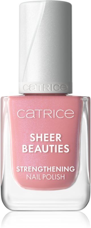 Catrice Sheer Beauties Strengthening Nail Polish strengthening nail polish shade 050 Peonies, Please! 10.5 ml