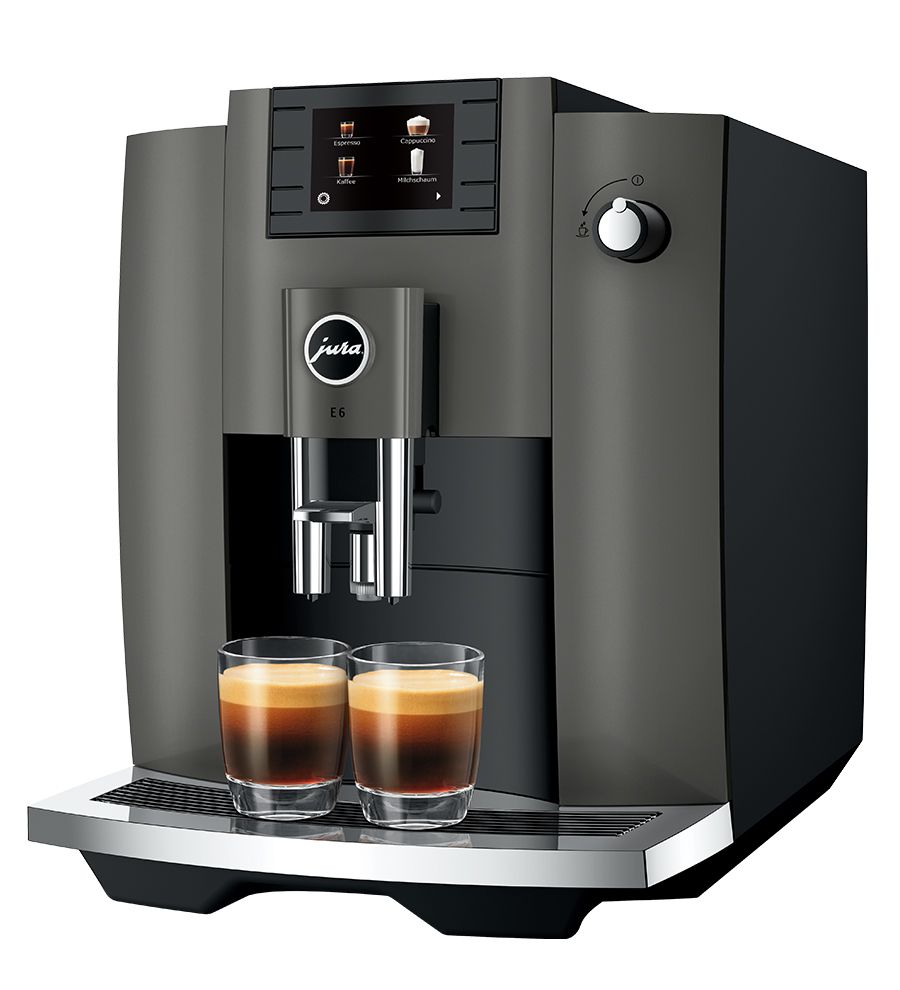 JURA E6 Kaffeevollautomat 15 bar 1,9 l 280 g AutoClean (Dark Inox (EC)) 15439
