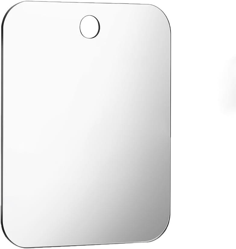 Anti-fog douchespiegel voor de badkamer met zuignap en acryl materiaal