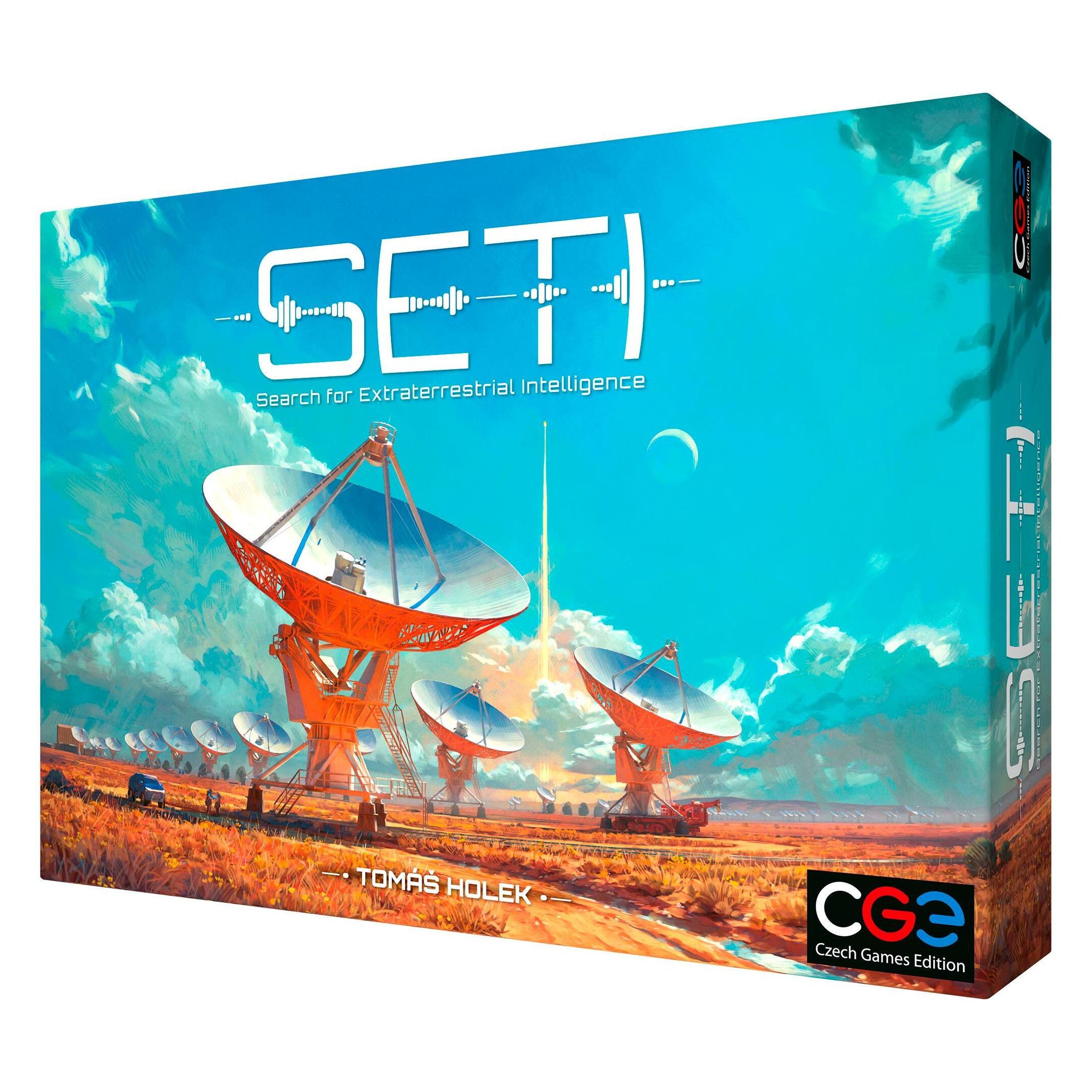 Czech games edition SETI: Auf der Suche nach ausserirdischem Leben (Deutsch, 1 - 4 Spieler) (CZ123)