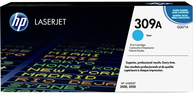 HP 309A (Q2671A) - Cyan - Toner