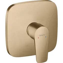hansgrohe Talis E Einhebel-Brausemischer Unterputz, 71765140, Farbe: Bronze gebürstet