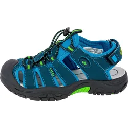 Lico Nimbo Kinder Zehenschutzsandalen blau lemon