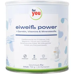 For You Eiweiß Power Pur 750 G