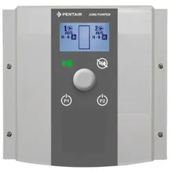 Jung Pumpen Steuerung Highlogo 1-610 LCS JP50822 mit Hauptschalter