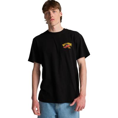 T-Shirt BILLABONG "Origin", Herren, Gr. S, schwarz, Obermaterial: 100% Baumwolle., Shirts T-Shirt