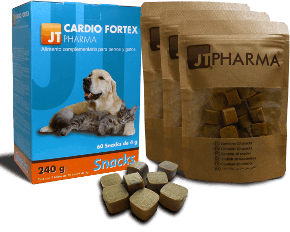 JTpharma Cardio Fortek Snacks 60 unidades x 4g