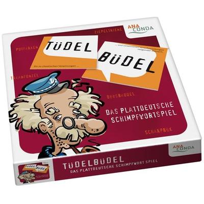 Anaconda 10299 - Tüdelbüdel - Das plattdeutsche Schimpfwortspiel, Kartenspiel