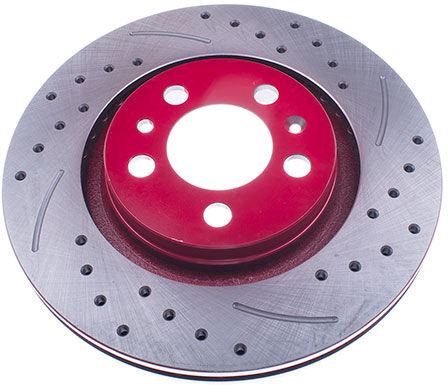 Denckermann Bremsscheibe B130037s Gelocht 280mm 22mm Für Auto Union Vag