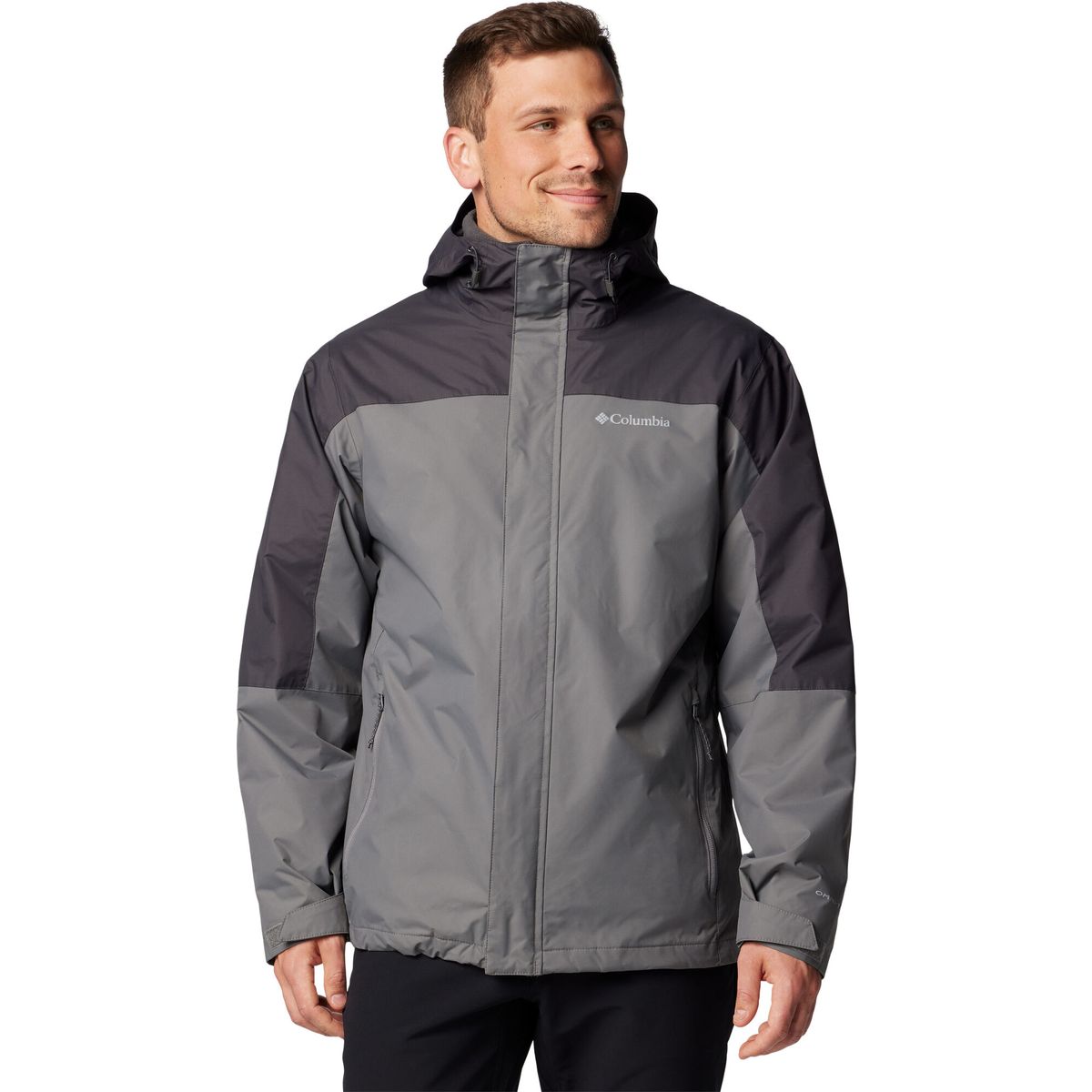 Columbia Tunnel Falls II Interchange Jacket city grey, shark (023) 1X 209692-2096922-023-1X