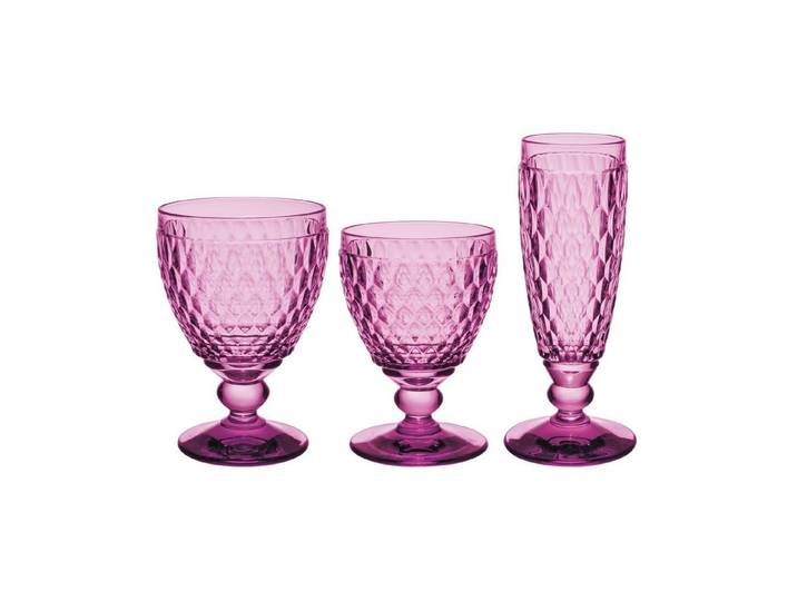 Villeroy & Boch Gläser-Set Boston Coloured Wein- & Sektgläser 12er Set, 12-tlg., Glas