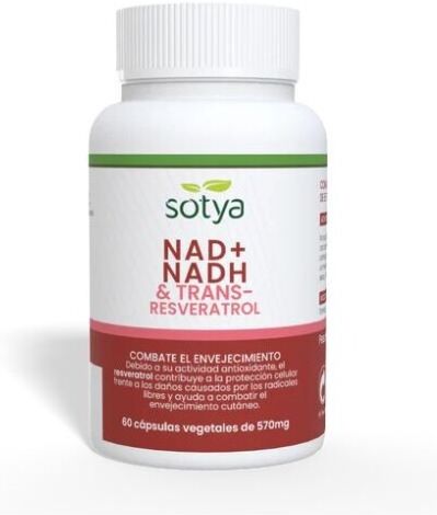 Sotya Nad+ & Trans-Resveratrol 60 Capsules