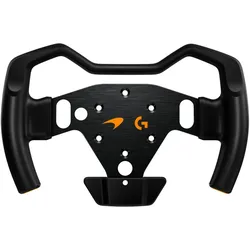 Logitech Rs Formula Wheel - Black (PC, Playstation Classic), Gaming Controller, Schwarz, Orange