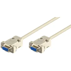 MicroConnect Nullmodemkabel (3 m), Schnittstellenkabel