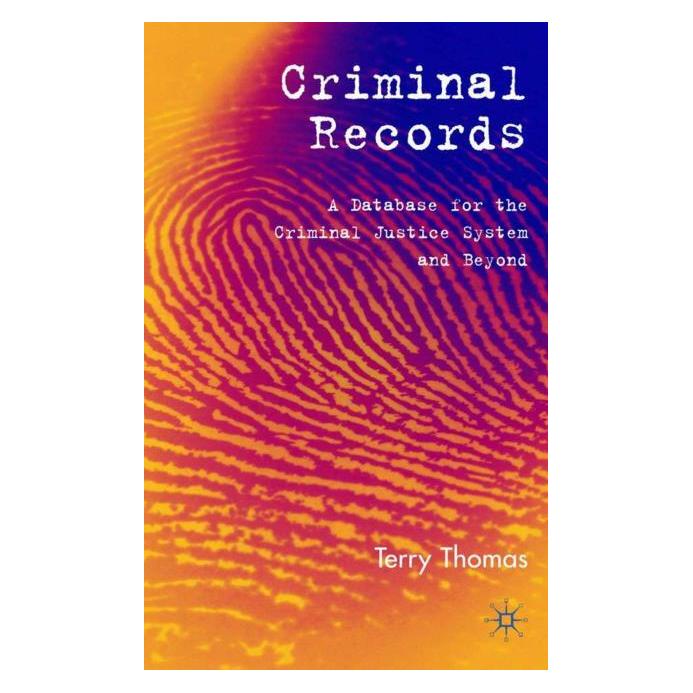 Palgrave Macmillan Uk Thomas:Criminal Records (Englisch, Hardcover, T. Thomas) (63040969)