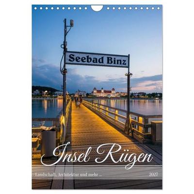 Insel Rügen - Landschaft, Architektur und mehr... (Wandkalender 2027 DIN A4 hoch), CALVENDO Monatskalender