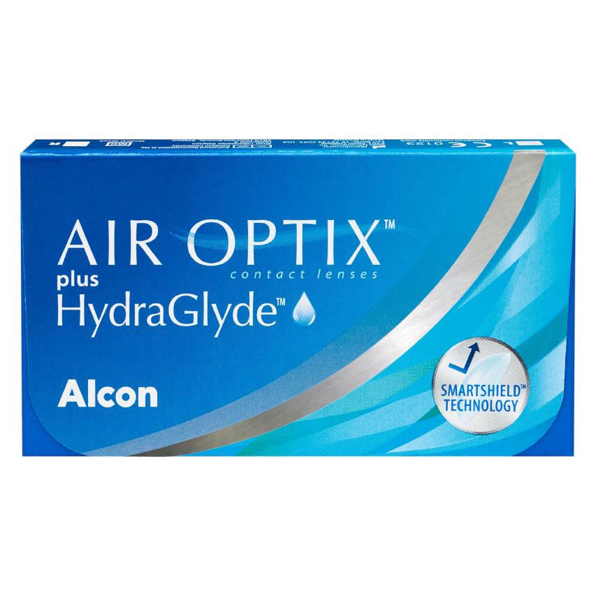 Air Optix plus HydraGlyde, sphärisch (-12, Monatslinse, 6 Stk., Sphärisch) (6302514)