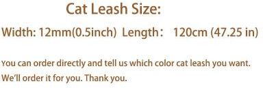 Inspired Finds LaceBelle Personalized Cat Collar With Bell For Cats & Small Dogs cat Leash s