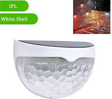 Inspire Essentials GlowEdge Solar Fence Lights 10 Pack For Outdoor Walls And Gardens e 1pcs