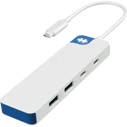 HYPER HD5200 BL - USB-C Hub Combo, 4 Port, 2x USB-A, 2x USB-C