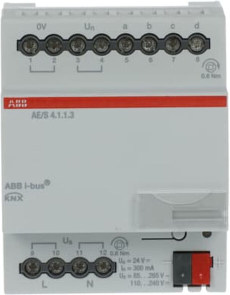 ABB Stotz S&J; Entrée analogique 4 voies REG AE/S4.1.1.3 (2CDG110190R0011)