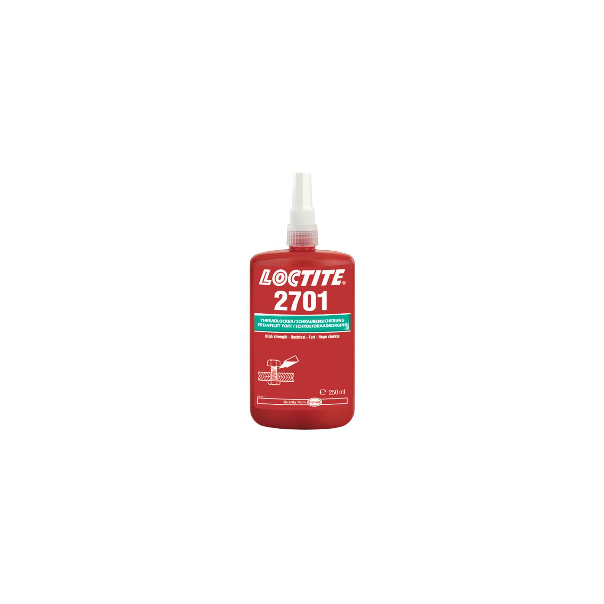 Loctite Typ 2701 Schraubensicherung hochfest besonders für verchromte Flächen 250ml (LOCTITE 2701)