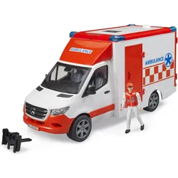Bruder MB Sprinter Ambulanz mit Fahrer