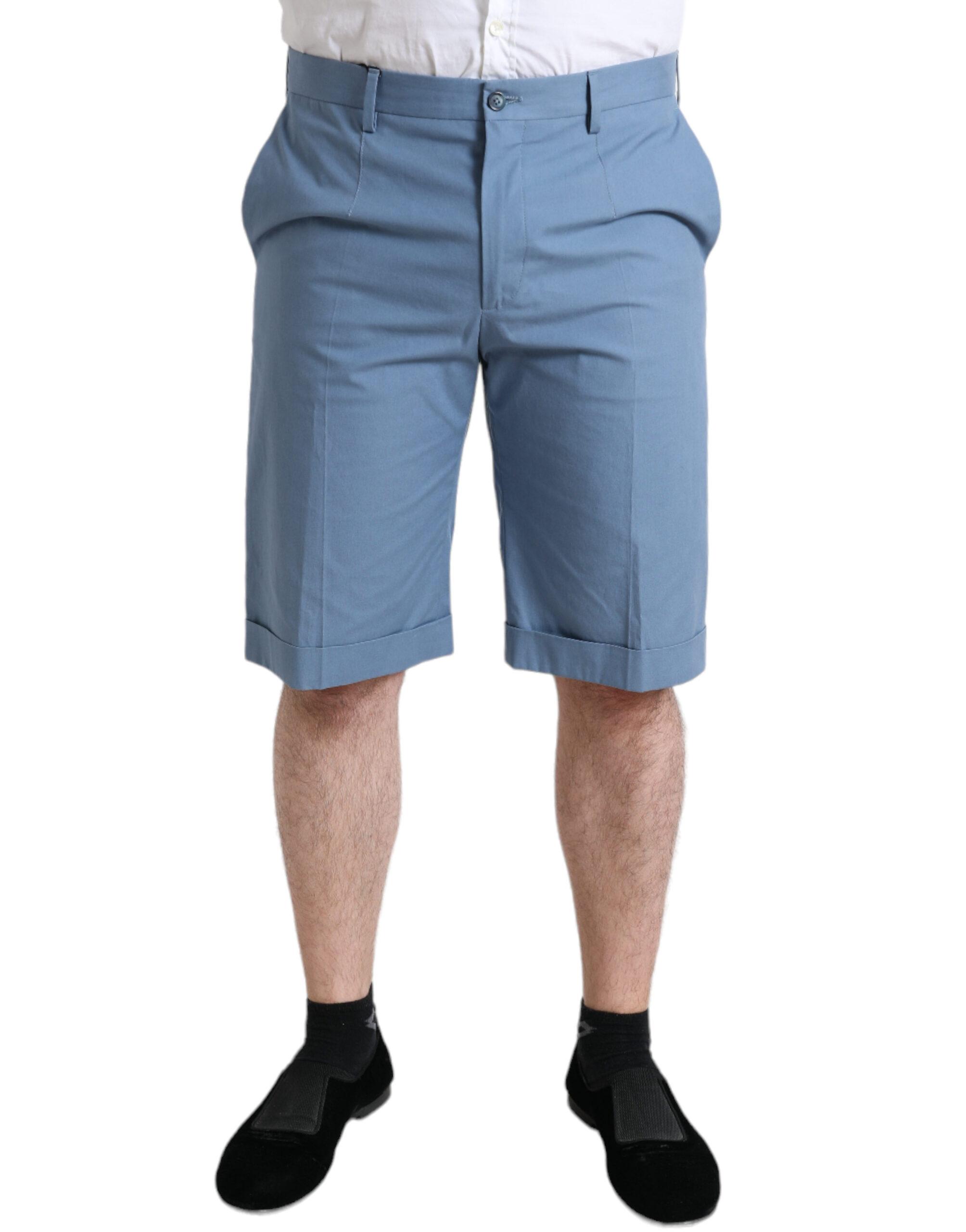 Katoenen Korte Broek Middenlengte Stijl