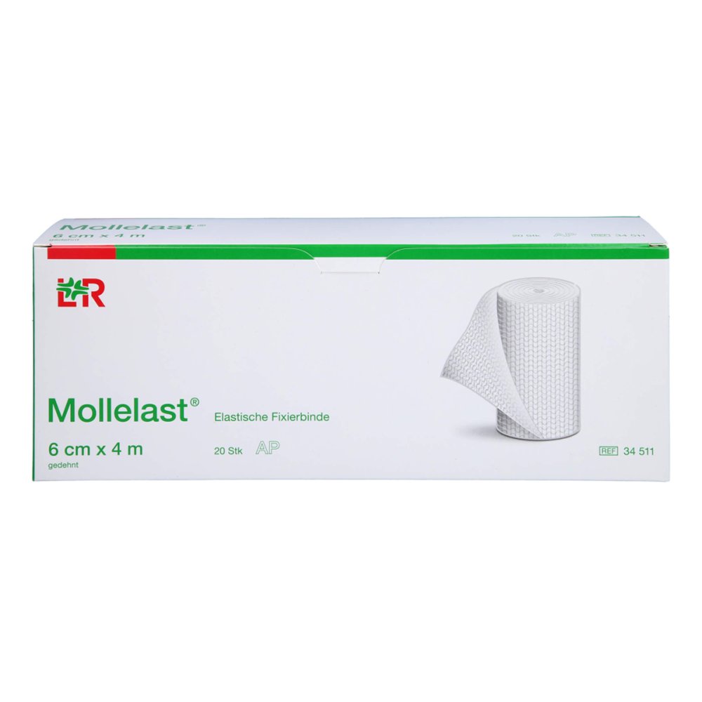 ToRa Pharma GmbH Mollelast Binden 6 cmx4 m weiss 13753066
