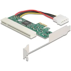 DeLOCK Riser Karte PCI Express x1 zu 1 x PCI 32 Bit 5 V Slot Asmedia