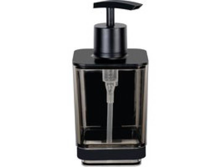 WENKO Accessoire de salle de bain Quadro, noir (Distributeur de savon)