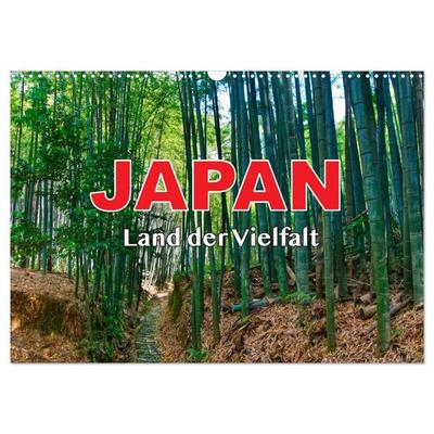 Japan - Land der Vielfalt (Wandkalender 2027 DIN A3 quer), CALVENDO Monatskalender