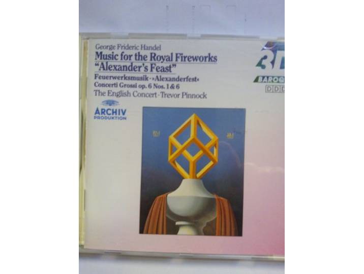 Archiv - Handel: Music for the Royal Fireworks, etc /Pinnock