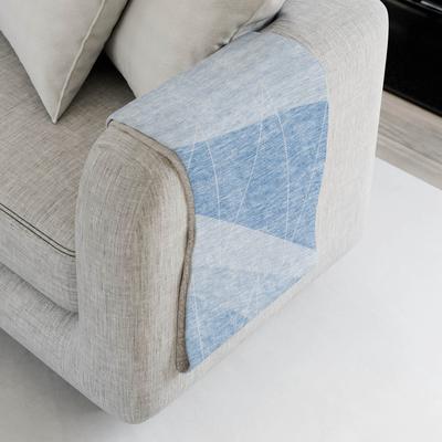 Addison Rugs Premium Machine Washable Modern Prism Sherpa Throw Blanket