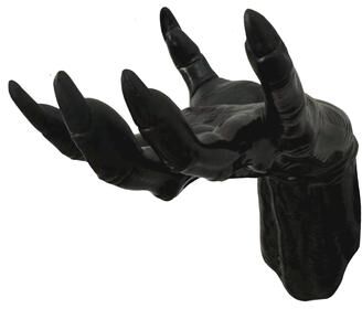 On Spot Shop Halloween Decorations, Wall Mounted Creepy Hands, Life size Horror Hands For Gothic Wall Decoration To Place Candles style 3