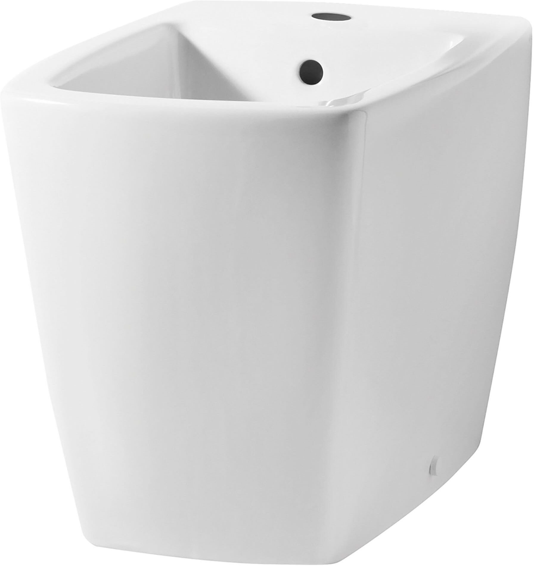 AXA BIDET  SERIE X-TRE FILO MURO A TERRA IN CERAMICA BIANCA