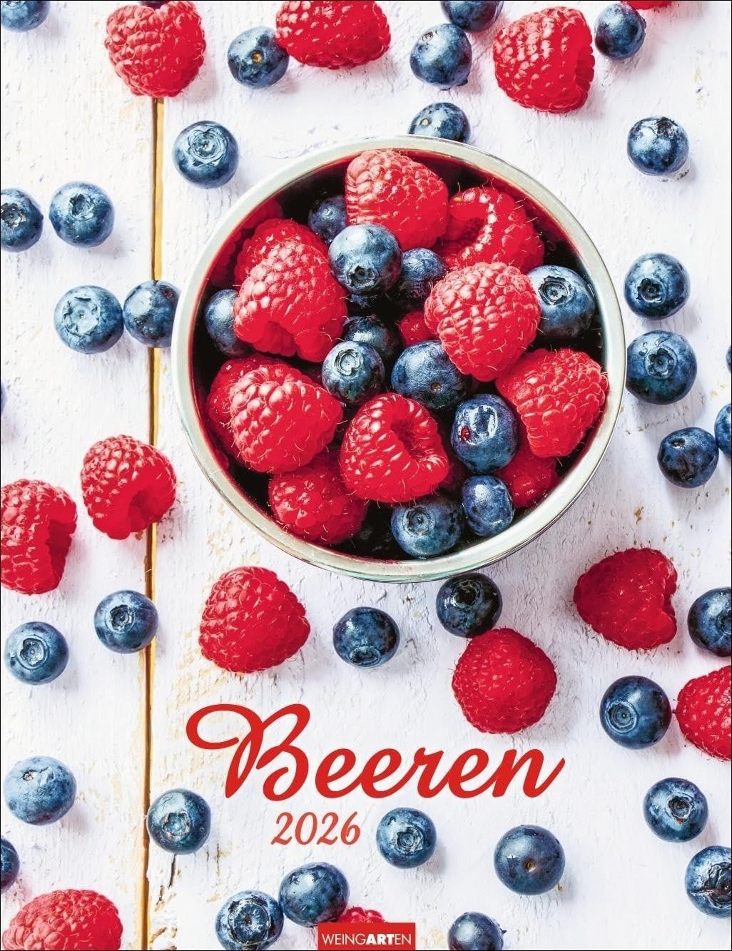 Wandkalender 2026 Kleurrijke foodkalender met superfoods