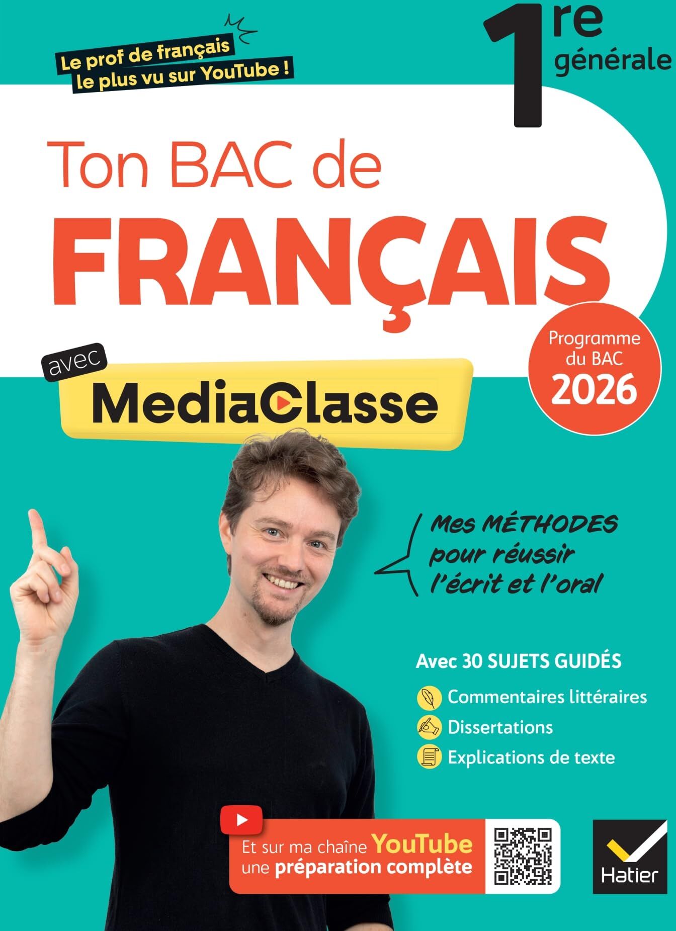 Romain Boussot - Ton bac de français avec MediaClasse : 1re générale : programme du bac 2026 - Preis vom 11.10.2026 15:43:13 h