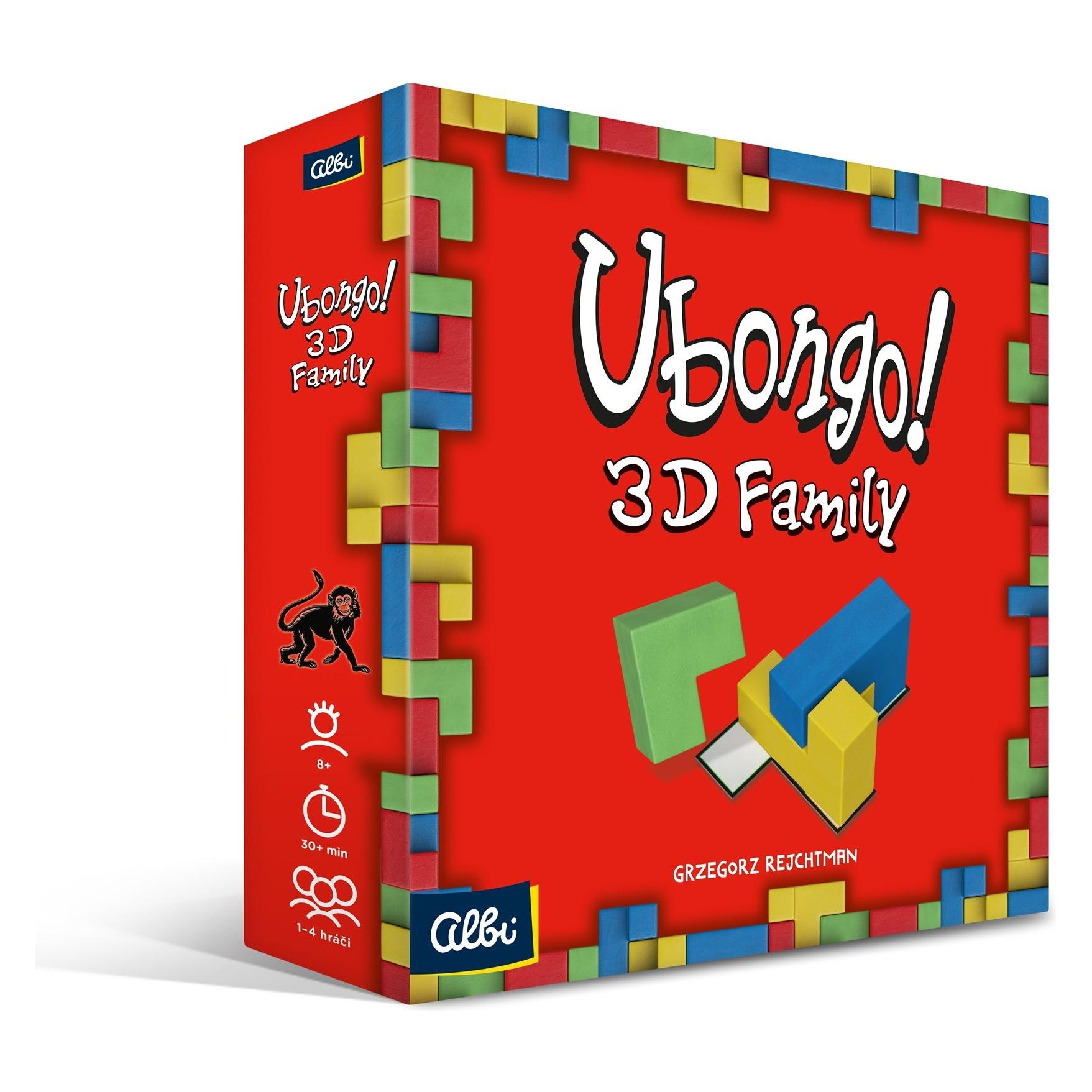 albi Ubongo 3D Familie - zweite Auflage / Spieldauer: 30 Minuten / Spieleranzahl: 1-4 / ab 8 Jahren (Deutsch, 1 - 4 Spieler) (24756)