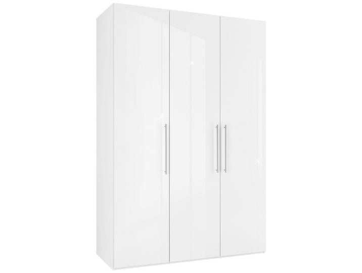 Drehtürenschrank 147/219/60 cm Weiss