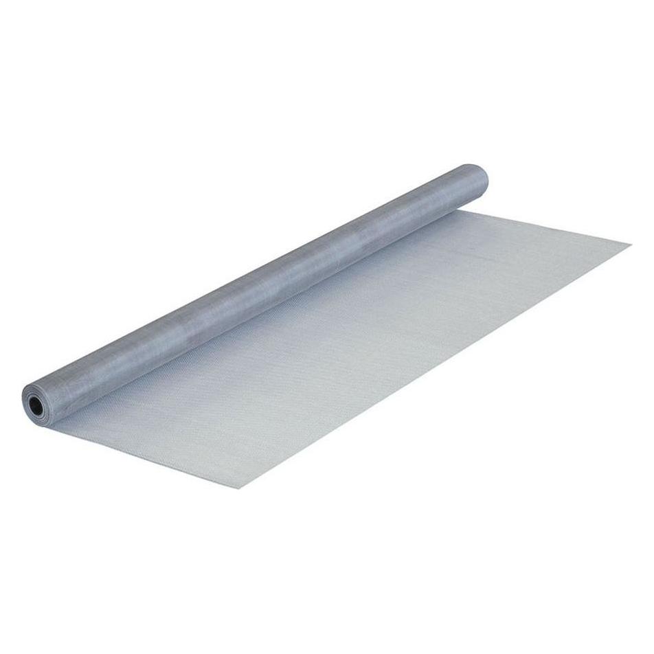 Iris Mosquito netting in mini roll, fiberglass, adaptable, grey color, 100 x 250 cm (100 x 250 cm) (67874631)
