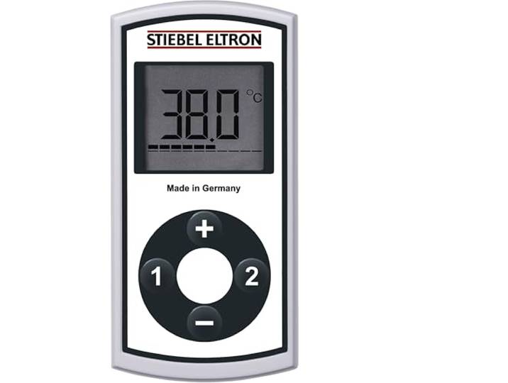 STIEBEL ELTRON Funkfernbedienung FFB 4 EU für Durchlauferhitzer, großes LC-Display, stufenlose Temperaturwahl, als 2. odere weitere Funkfernbedienung, 234478