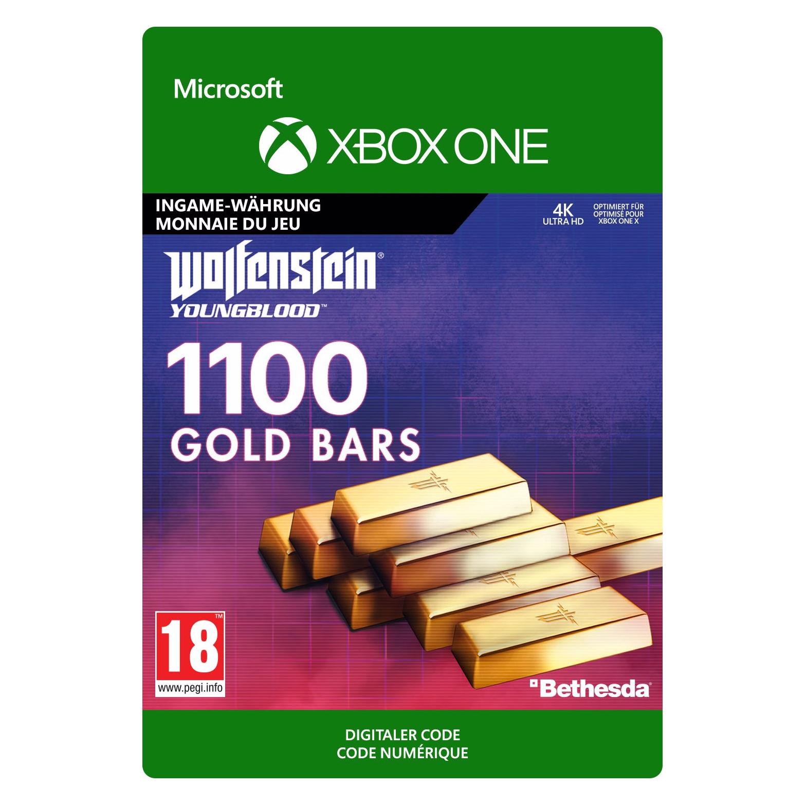 Microsoft Wolfenstein Youngblood 1100 Goldbarren (KZP-00064)