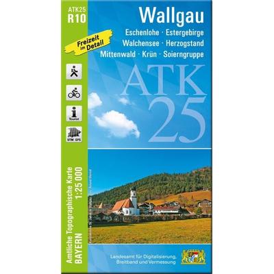 ATK25-R10 Wallgau (Amtliche Topographische Karte 1:25000), Sonstige von , Landesamt für Digitalisierung, Breitband und Vermessung, Bayern,