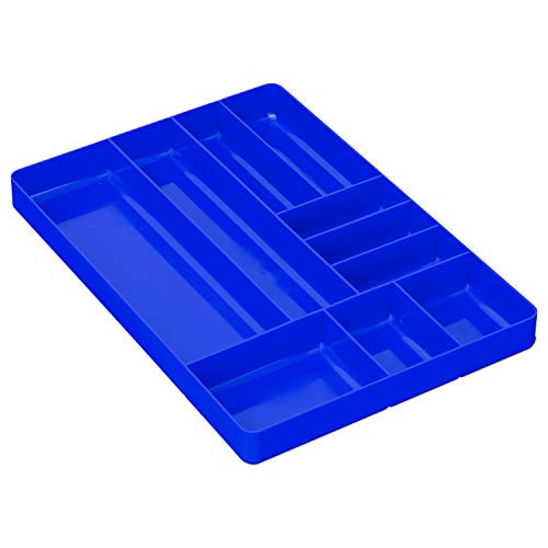 Ernst Manufacturing ladeorganizer met 10 compartimenten, blauw
