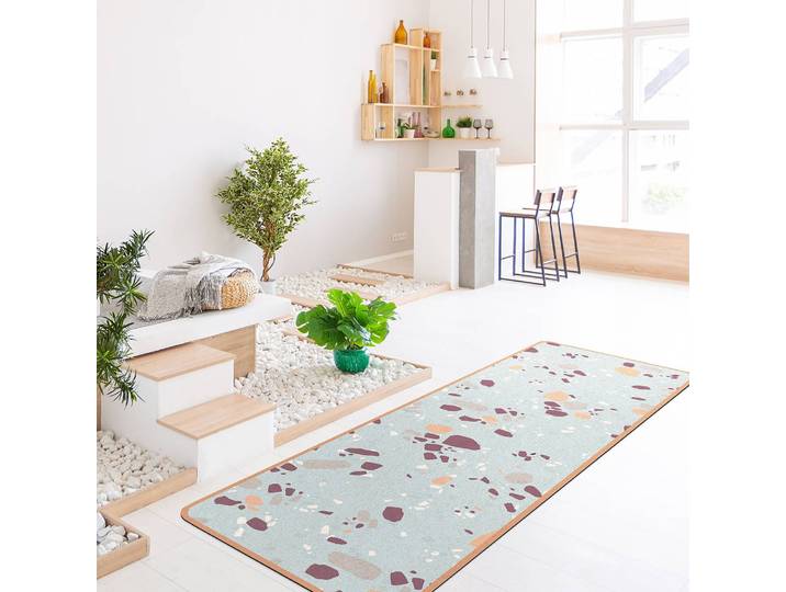 Läufer/Yogamatte Bolzano 183 x 61cm Blau