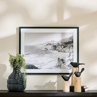 Coastal Contrast Black & White Photography - Grandin Road