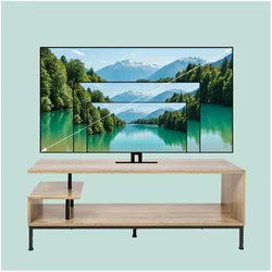 Relaxdays, TV Möbel, TV-Lowboard (106 x 39.50 x 40 cm)