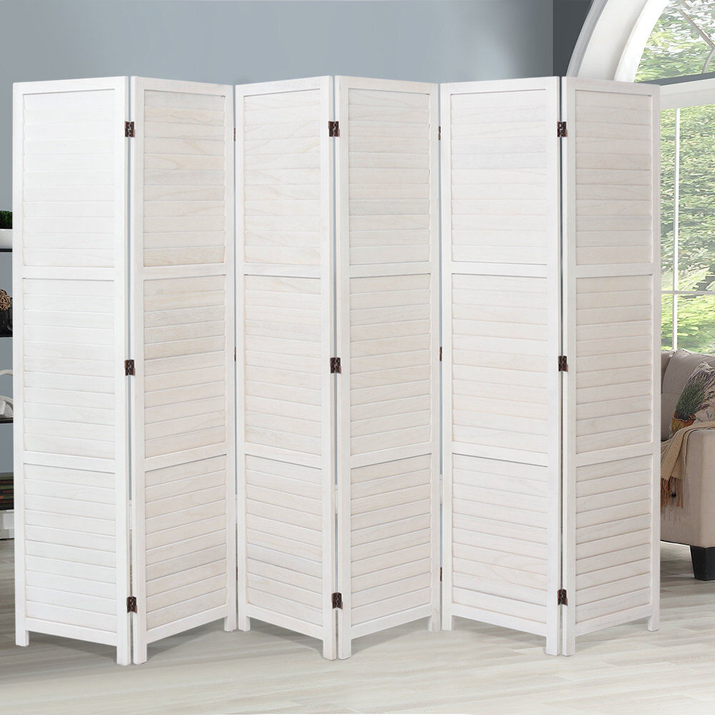Langley Street Aarav 170 cm H Folding Room Divider White 170 cm H x 240 cm L x 5 cm D